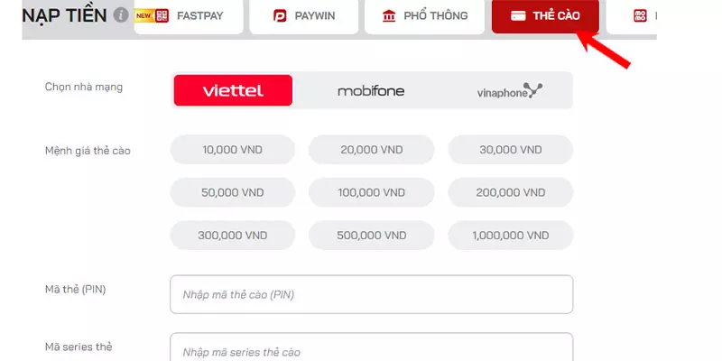 3 Thong qua the cao nap tien vao tai khoan Red88 don gian.webp Thông qua thẻ cào nạp tiền vào tài khoản Red88 đơn giản
